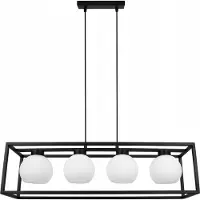 Light11 HOME Hängelampe Käfig elegante Glaskugel