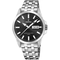 Festina Armbanduhr Date ACERO CLASICO Black