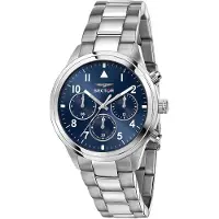 Sector Herren Multifunktion Uhr Fashion Edelstahl Armbanduhr silber USE53540012