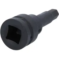 Ks Tools 1" Kraft-Bit-Stecknuss Innensechskant, lang, 19mm