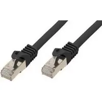 Shiverpeaks BASIC-S, 30 m, Cat7, S/FTP (S-STP), RJ-45, RJ-45, Schwarz