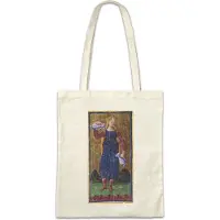 Eric Helmar Müller Urban Backwoods Tarot Arcanum Temperance, Stofftasche, Farbe: Beige