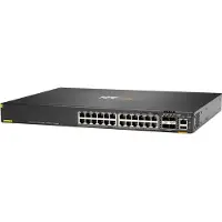 HP Aruba Networking Networking CX6200F 24G Class-4 PoE 4SFP+ 370W Switch, Managed, L3, Gigabit Ethernet (10/100/1000), Power over Ethernet (PoE), Rack-Einbau, 1U