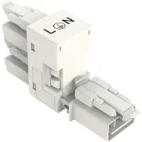 Wago 890-686 h-Verteiler,3-polig,Kod. A,weiß 890686 - 50 Stück