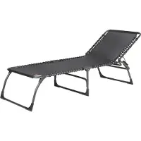 Fiam Amigo XXL Dreibeinliege Aluminium/Kunststoffgewebe