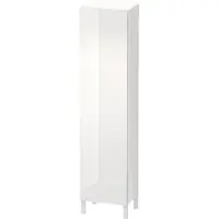 Duravit Hochschrank L-Cube individual, Tür links, weiß Hochglanz