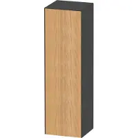 Duravit White Tulip Halbhochschrank, Breite 400 x Tiefe 360mm, eine Tür Anschlag links Tip-on Öffnung, WT1332LH5H1