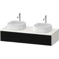Duravit Zencha Konsolenwaschtischunterbau, 1300x550mm,1 Auszug, 2 Ausschnitte, ZE4813B
