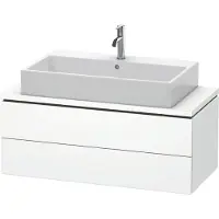Duravit Konsolenunterschrank L-CUBE 400x1020x477mm weiss matt