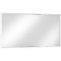 Hansgrohe Xarita E Spiegel, LED-Beleuchtung mit Infrarot-Sensor, 1400x50x700mm, Mattweiß, Spiegelheizung, 54993700