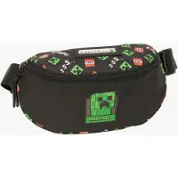 Minecraft Gürteltasche, Schwarz