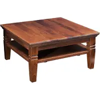 MASSIVMOEBEL24.DE MASSIVMOEBEL24 Couchtisch Akazie 85x85x45 nougat lackiert OXFORD #316