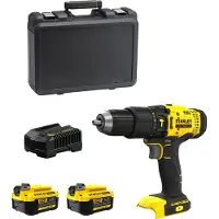Stanley Schlagbohrschrauber FatMax SFMCD711M2K (2 x 4,0 Ah + Ladegerät + Koffer)