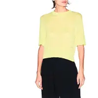 Armani Exchange für Damen. XW001912AF21575U2194 Jersey Liste gelb (M), Lässig, Viskose, Kurzarm