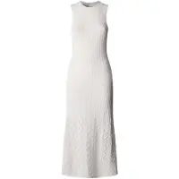 Pepe Jeans für Damen. PL9537820 Kenia Kleid weiß (M), Lässig, Polyester, Ärmellos / Hosenträger
