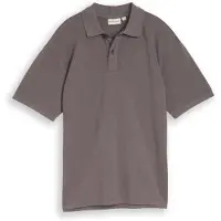 Tom Tailor Poloshirt , Jungen, Gr. 164, grau (schwarz urban), Piqué, Obermaterial: 100% Baumwolle, unifarben, normal hüftbedeckend, Rundhals, Shirts Poloshirt, aus Baumwolle, für Boys