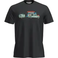 Icebreaker M Mer 150 Tech Lite Short Sleeve Tee Transportage black (IB001) XXL