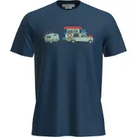 Icebreaker - Merino 150 Tech Lite S/S Tee Transportage - Merinoshirt Gr XL blau