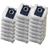 KOMA Consulting s.r.o. KOMA SB03PL - Set mit 20 Stück Staubsaugerbeuteln mit Kunststoffstaubsperre für AEG, Electrolux, Philips Staubsaugern baugleich mit S-BAG