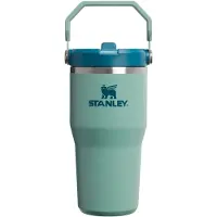 Stanley IceFlow Flip Straw 2.0 Tumbler Thermosflasche aus rostfreiem Stahl Spring Green 1 St.