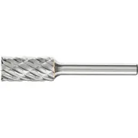 PFERD TOOLS Hartmetall Hochleistungsfrässtift CAST Zylinder ZYAS stirnverzahnt Ø 12x25mm Schaft-Ø 6mm für Gußeisen