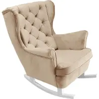 Domo DomoHome Relaxsessel Armlehnensessel Armlehnen Fernsehsessel Loungesessel Polstersessel Couchsessel Armsessel Chair Wohnzimmersessel Ohrensessel | 102x81x95cm | Cappucino_29812
