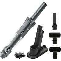 Genius INVICTUS ONE 3.0e Hand- und Bodenstaubsauger, Trocken, HEPA, Beutellos, Schwarz, Grau, Akku, 120 W