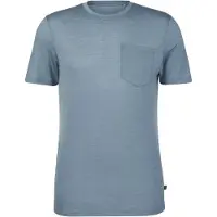 Stoic - MerinoChill MMXX. Göteborg Pocket Tee - Merinoshirt Gr XL grau
