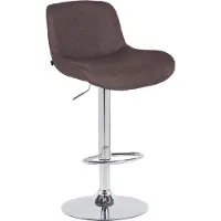 BellaFurn Barhocker – High Pall – r Komfort, Chromgestell, drehbar und höhenverstellbar
