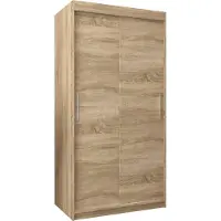 MEBLE KRYSPOL Kleiderschrank, Schiebetürenschrank Schlafzimmer, Schrank TOKYO 100 cm