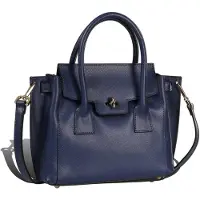 Toscanto Tasche jeansblau Handtasche mittel 30x22cmx8cm D2OTT848HB4