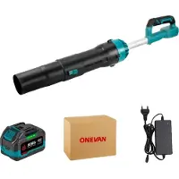 OEM Turbo-Bläser, 8000W Ausgangsleistung, bürstenloser Motor, 1 Batterie 1 EU-Stecker