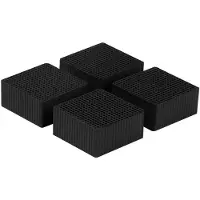 StarTech.com Luftreiniger-Filter - Aktivkohlefilter 4er Pack - Ersatzfilter für LCD-Harz 3D-Drucker - Bronze