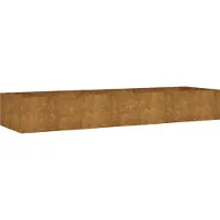 Syfax Hochbeet 280x80x40 cm Cortenstahl