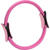 FIND IT IMPORT EXPORT, S.L. Pilates und Yoga Set 13-teilig mit Ring Ball Widerstandsbändern Rosa