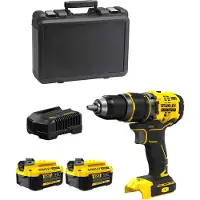 Stanley Schlagbohrschrauber FatMax SFMCD721M2K (2 x 4,0 Ah + Ladegerät + Koffer)