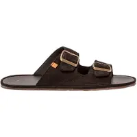 El naturalista Unisex. 256821101005_001 Ledersandalen N5682 schwarz (44), Wohnung, Schnalle, Lässig