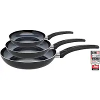 Elo Pfannen-Set BASIC "Prima Cucina 3 teilig", schwarz, Ø:28cm, Pfannen, Pfannen-Set, Induktion