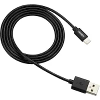 Canyon CNS-MFICAB01, 1 m, Lightning, USB A, Schwarz, Gerade, Gerade