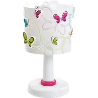 DALBER Kinderzimmer-Tischlampe Butterfly