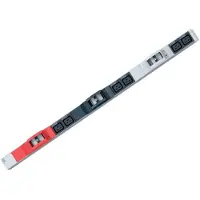 Bachmann 800.0101, 3 m, Drinnen, IP20, Schwarz, Grau, Rot, 12 AC-Ausgänge, 400 V