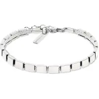 Liebeskind berlin Edelstahlarmband "Schmuck Geschenk Armkette Berlin Nights", silber (edelstahlfarben), Armbänder, Damen, 21cm, Edelstahl, Edelstahlarmband