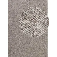 Elle Decoration Teppich "Rocco", braun (taupe multifarben), B:80cm H:10mm L:150cm, Polypropylen, Teppiche, Teppich, Läufer, waschbar, Wohnzimmer, Esszimmer, Woll-Optik