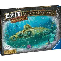 Ravensburger EXIT Adventskalender 2020 - Das gesunkene U-Boot Advent Exit Game