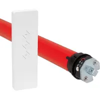 Superrollo Funkbetriebener Rollladenmotor mit Fernbedienung RM10MSB - - SR20906 - Durchmesser 40 mm - 10 Nm - Max. Rollladengewicht 22 kg