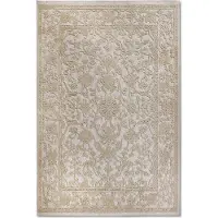 Villeroy & Boch Teppich "Ambroise", beige (creme), B:160cm H:5,5mm L:230cm, Polyester, Teppiche, Teppich, Wohnzimmer, Schlafzimmer, Modern, Hoch-Tief Effekt, Flur