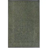 Villeroy & Boch Teppich "Ambroise", grün (dschungelgrün), B:160cm H:5,5mm L:230cm, Polyester, Teppiche, Teppich, Wohnzimmer, Schlafzimmer, Modern, Hoch-Tief Effekt, Flur