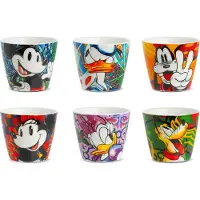 Gilde Disney Porzellan Espressobecher forever & ever, 6er Set