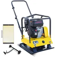 BAMATO Rüttelplatte R-100 mit Gummimatte & Zubehörkit