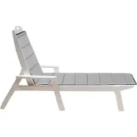 AIO Factory Gestepptes Schaumstoff-Liegekissen 190x60 cm dunkelgrau